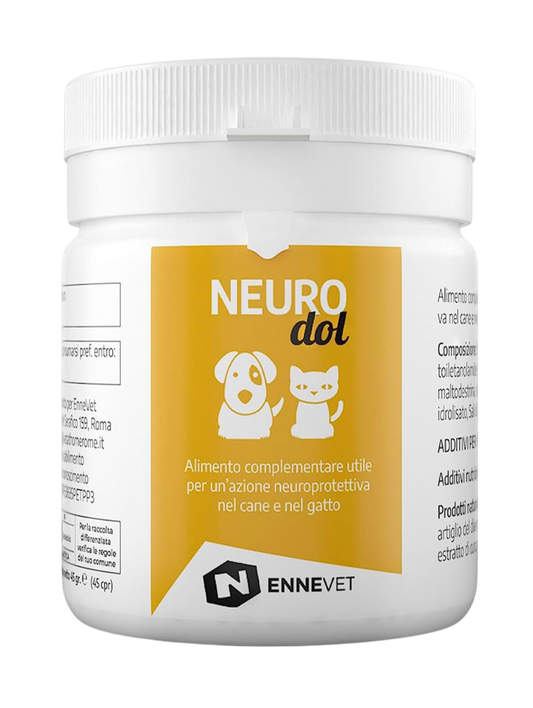NEUROdol per cane e gatto, supporto nutrizionale per un’azione neuroprotettiva
